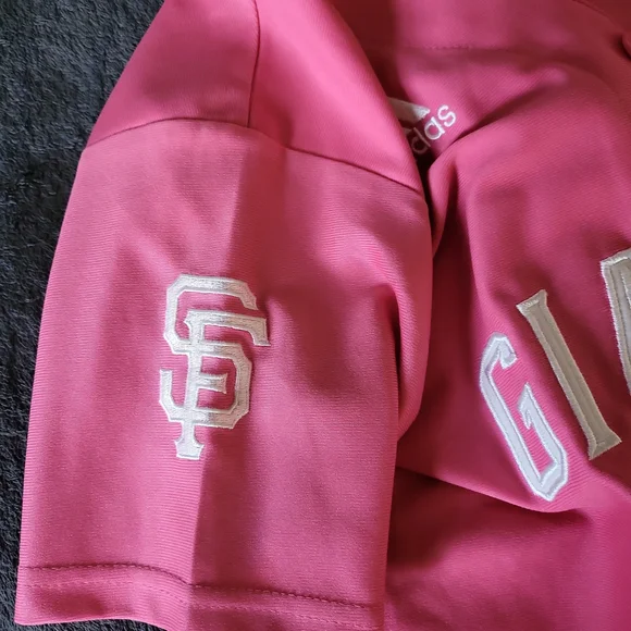 SAN FRANCISCO LADIES JERSEY BARBIE PINK. Out of stock - Picture 4 of 4